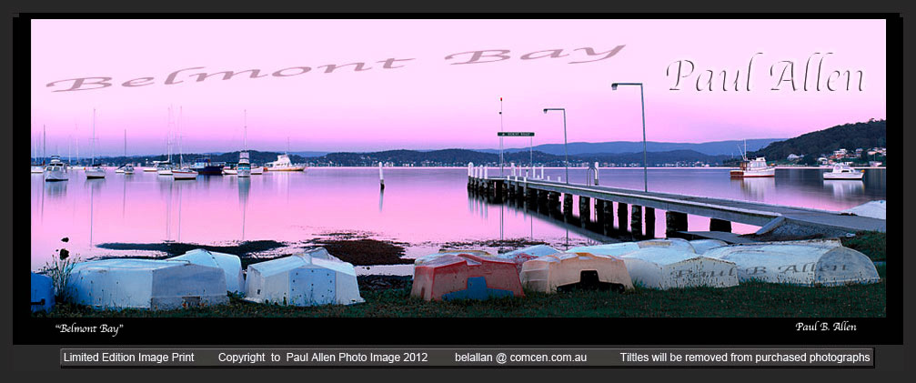 Belmont Bay Lake Maxquarie photograph