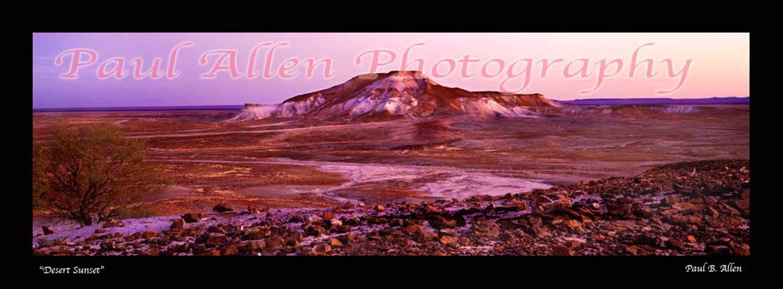 Desert Sunset Queensland photography