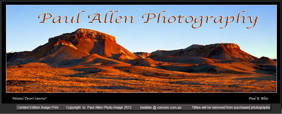 Painted desert South Australia