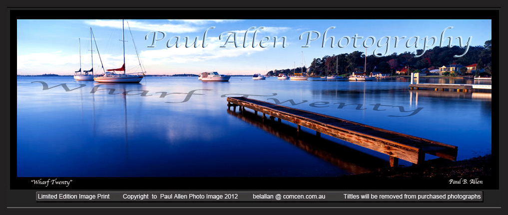 Lake Maquarie photograph Wharf 20